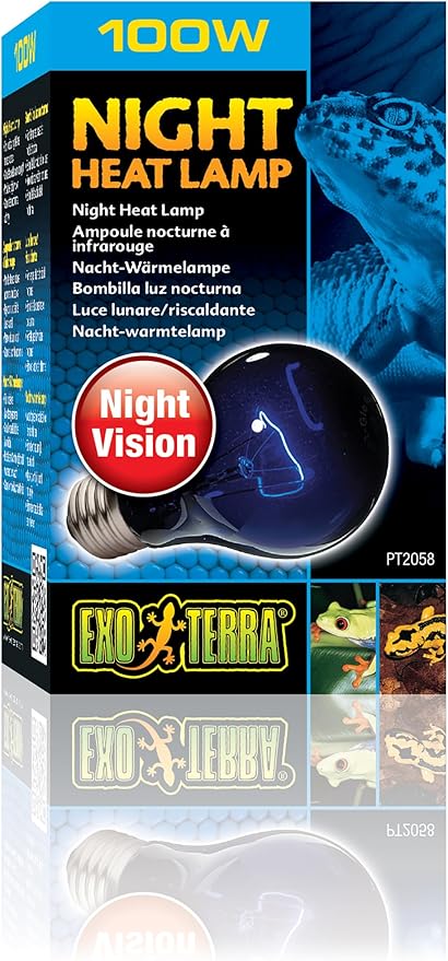 Exo-Terra Night Heat Lamp, 100 Watt