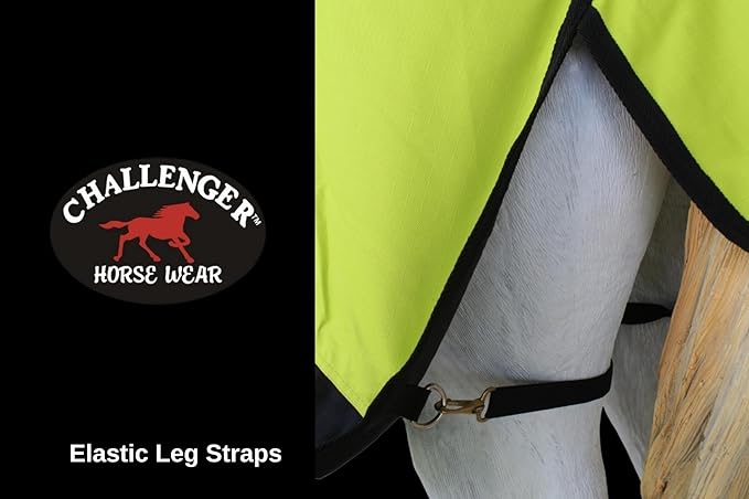 CHALLENGER 84" 1200D Turnout Lightweight Rain Horse Winter Blanket Sheet 3EE05LG