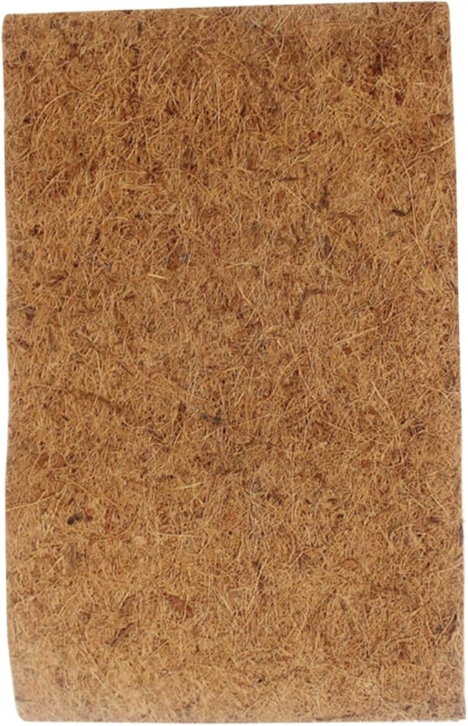 MERRYHAPY Coconut Fiber Reptile Mat Pet Terrarium Substrate Reptile Bedding Terrarium Carpet for Bearded Dragon Snake Tank Accessories Easy-Cut Slip
