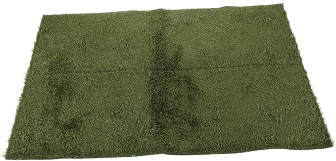 Reptile Carpet Terrarium Liner Moisture Retaining Faux Grass Mat for Snakes Tortoises and Frogs Easy-Clean Substrate for Terrariums