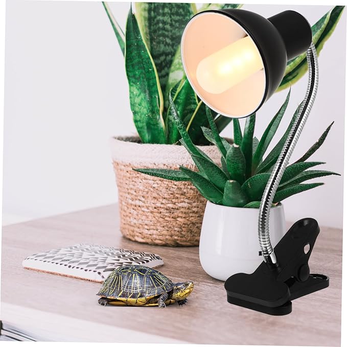 Happyyami Light Bulb for Reptiles Turtle Drying Backlight Shade Sunburn Light Cover