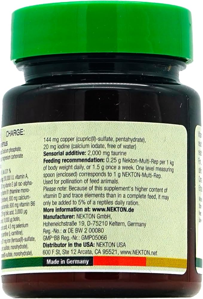 Nekton Multi-Rep Vitamins and Minerals for All Reptiles 35gm / 1.23oz