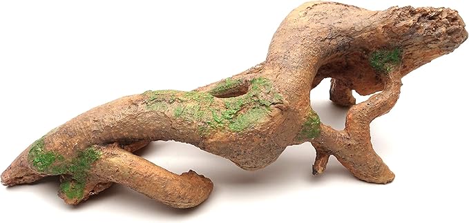 CAROLINACUSTOMCAGES Gnarled Large Root, Brown, Reptile Habitat Accessory
