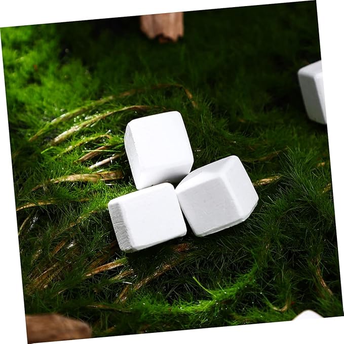 Mipcase 30pcs Natural Mineral Block: for Tortoise Turtle Lizard Frog and Chameleon Enhances Pet Health Promotes Growth for Reptile and Amphibian Care