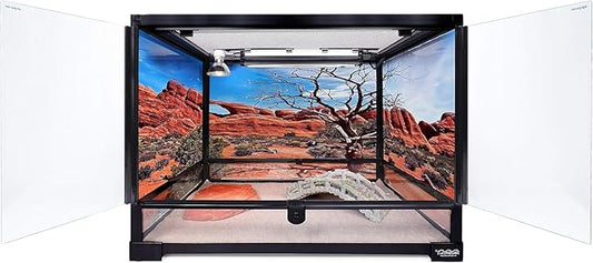 Carolina Custom Cages, 24Lx18Wx18H Medium Terrarium; Easy Assembly