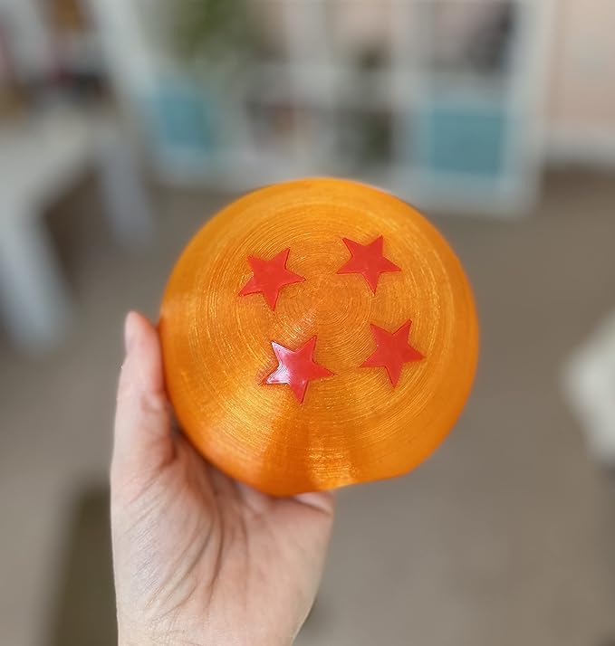 4 Star Dragon Pet Hide - Translucent Anime Themed Hideout - Great for Geckos, Lizards, Frogs, Snakes, Hamsters and More!