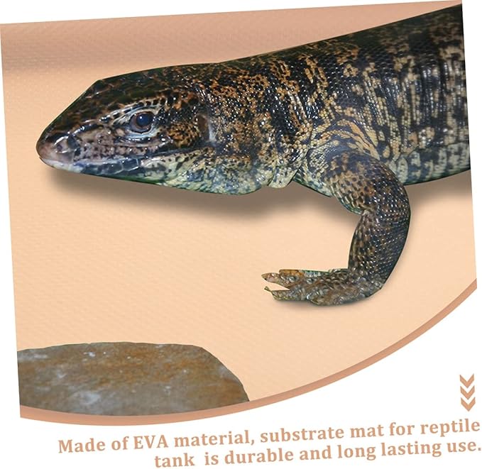 ERINGOGO Reptile Carpet Substrate Liner for Tortoise Snake and Terrariums Easy to Clean Comfortable and Bedding Lotus