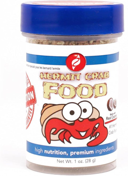 HBH Variety Bites Hermit Crab Food - Hermit Crabs Need A Nutritious Diet to Ensure Lively Behavior and Growth - Our Live Hermit Crab Food Contains Vitamin Enriched Ingredients (1 oz)