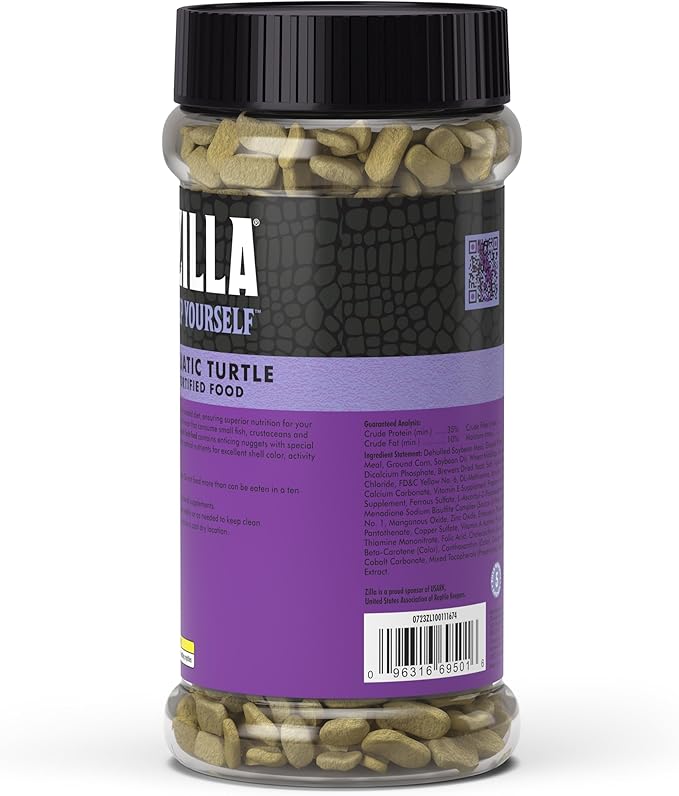Zilla Aquatic Turtle Extruded Food Pellets 6 Ounces (Pack of 2)