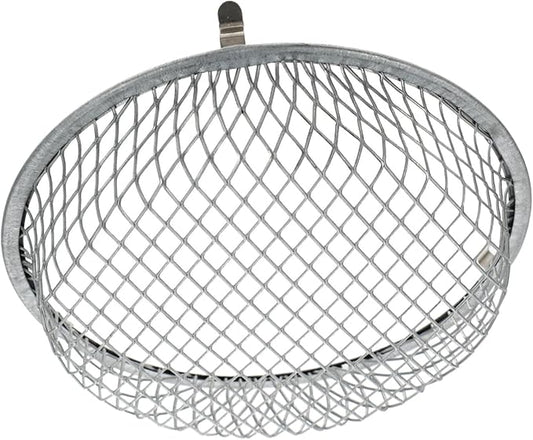 2pcs Reptile Heating Lamp Shade Scald Lamp Cover for Reptiles Mesh Protector for Turtles Snakes and Lizards and Easy Installation Essential