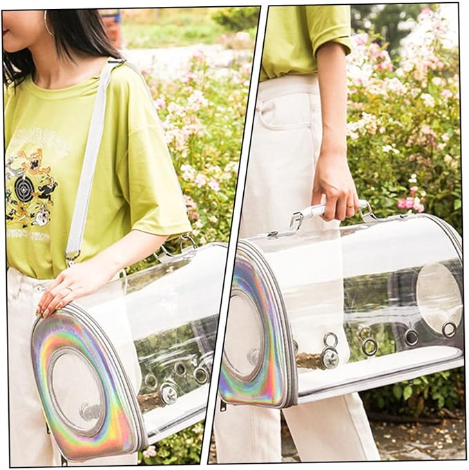 Sosoport Bird Carry Bag Parrot Holding Bag Adjustable Shoulder Strap for Comfortable Carrying
