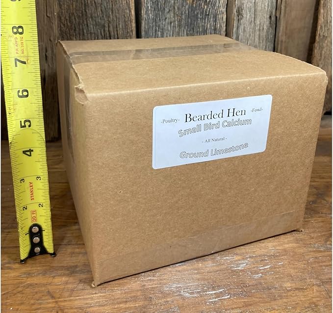 Small Bird Calcium Carbonate - Fine Ground All Natural Limestone - Egg Strength - Pullet, Quail, Pigeon, Parakeet (19 Pound)
