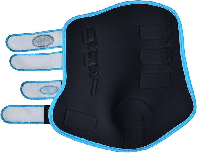WeatherBeeta Therapy-Tec Stable Boot Wraps, Black/Blue, Small