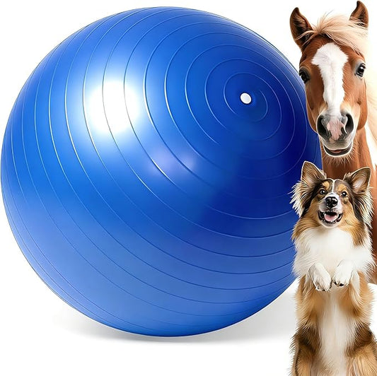 Horse Ball 40inch - Extra Large Toy for Adult Horses, Ideal for Pasture & Indoor Stall Boredom Relief