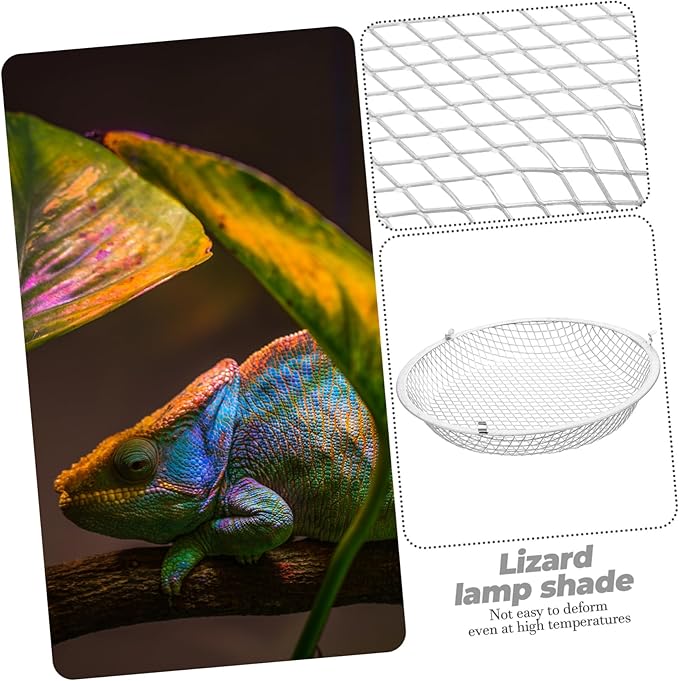 Happyyami Reptile Scalding Lampshade Reptile Lampshade Accessory Sturdy Materials