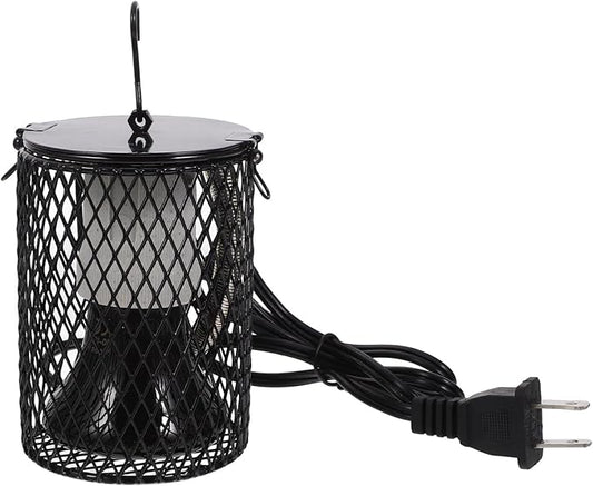 1set Reptile Heating Lamp Holder Lampshade for Heat Preservation Pet Enclosures for Turtles Lizards and Other Reptiles Us