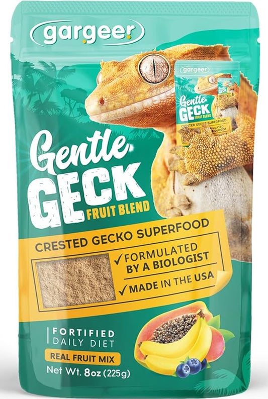 Gargeer 8oz Complete Crested Gecko Food Diet. Premium Ingredients Mix, Ready to Use Freshly Made Powder. Unique Superfood Formula, Developed & Made in The USA. Enjoy!