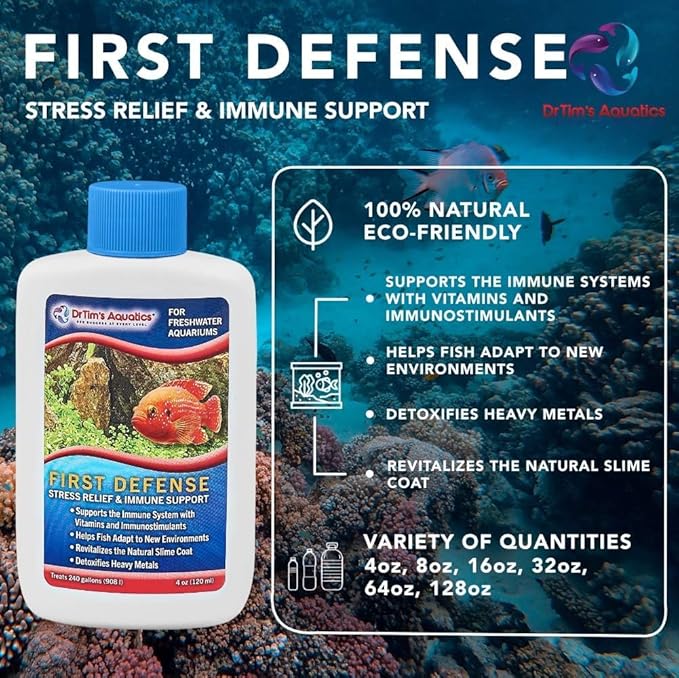 DrTim's Aquatics First Defense Freshwater (DrTim's Aquatics First Defense Freshwater 8oz)