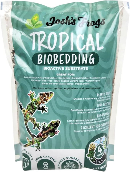 Josh's Frogs BioBedding Tropical Bioactive Substrate (4 Quarts)
