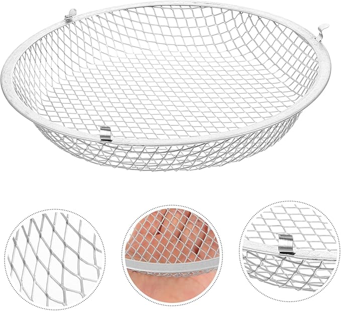 Reptile Insulation Lamp Shade Durable Scald Protection Mesh Cover for Reptile Habitats Design Efficient Heat Dissipation Compatible with Various Heating Lamps