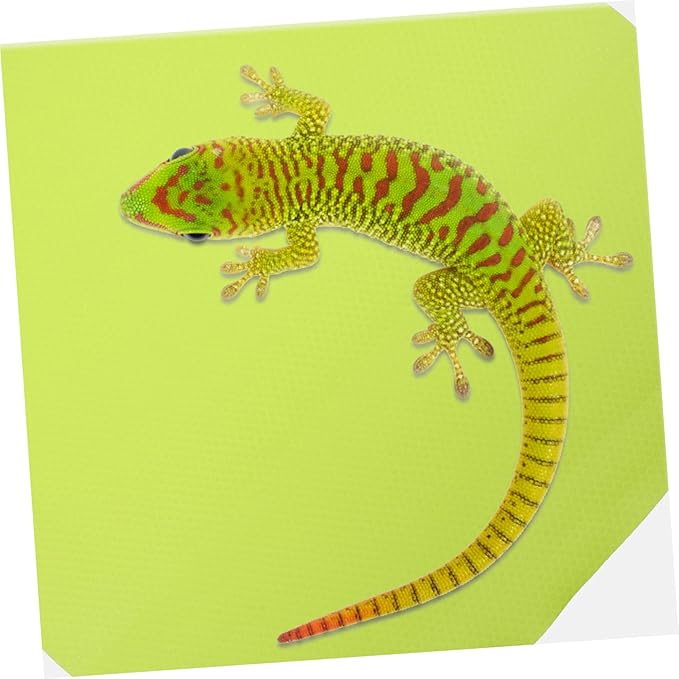 Happyyami 200m Crested Gecko Tank Accessories Reptile Carpet Mat for Bearded Dragon Snake Lizard Tortoise Terrarium Liner