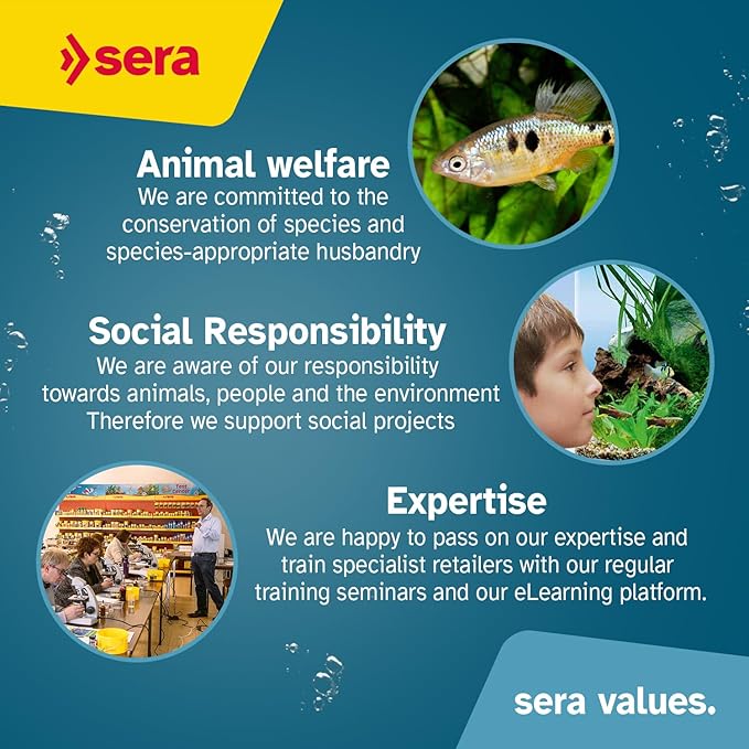 Sera Goldfish Granules 1,000 ml 11.3 oz (320 g) | Natural Floating Granules for Large Goldfish & Coldwater Fish | with Insect Protein, Omega Fatty Acids & Prebiotics, Supports Wholesome Growth
