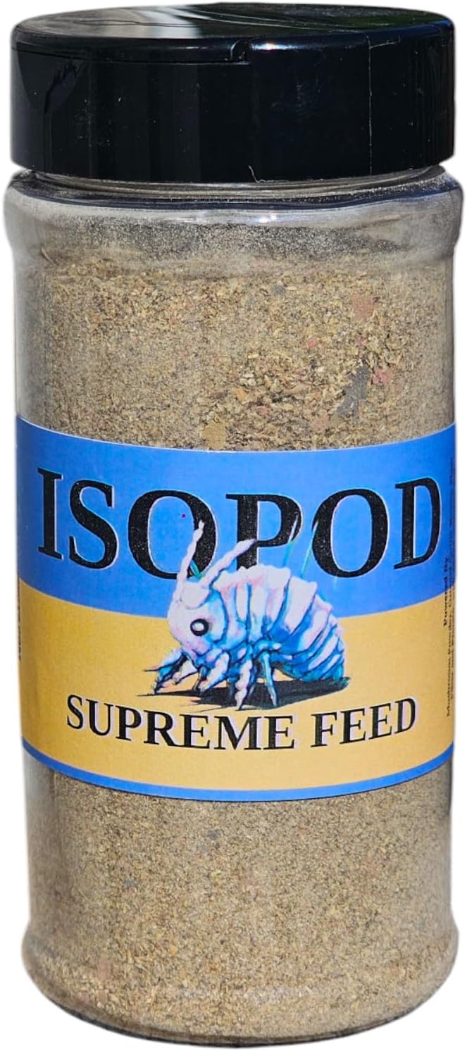 Isopod Food | Promote Breeding and a Healthy Population | Quality Ingredients Developed by Isopod Breeders and Experts | with Ground Cuttlebone