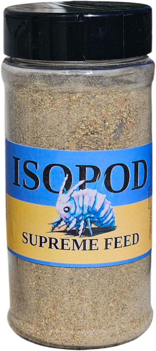 Isopod Food | Promote Breeding and a Healthy Population | Quality Ingredients Developed by Isopod Breeders and Experts | with Ground Cuttlebone