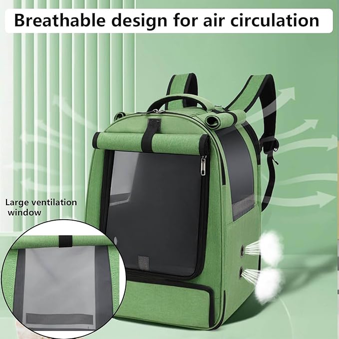 Secure Parrot Transport Bag with Net Panes Double Water Canisters Excellent for Backpacking Shopping Excursions Bird Proprietors Travel Friendly Bird Cage Pack
