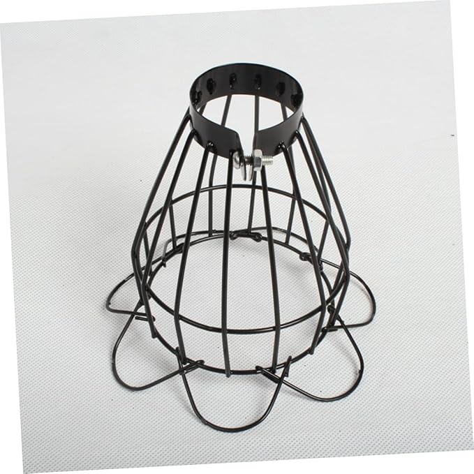 3pcs Crawler Box Heating Lamp Scald Art Lampshade Hot Mesh Cover Insulation for Reptile Tanks and Pet Cages