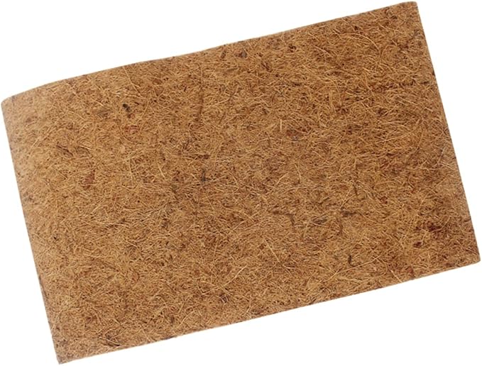 GANAZONO Coconut Fiber Reptile Mat Easy Clean Lizard Cage Pad Insulating Bedding for Bearded Dragon Terrarium
