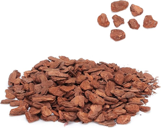 Honio Bark Bedding, Tortoise Bedding Can Provide Them with a Much Safer Environment Safely for Indoor Plants for Reptile Life for Gardening for Pet Bedding