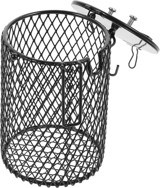 GANAZONO Lamp Mesh Cover for Reptiles Heating Light Shade for Easy to Install Protects Pets from Burns Compatible Various Bulbs