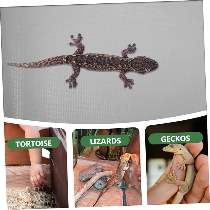 SUPVOX Bearded Dragon Gecko Snake Reptile Supplies Comfortable and Safe Bedding Carpet