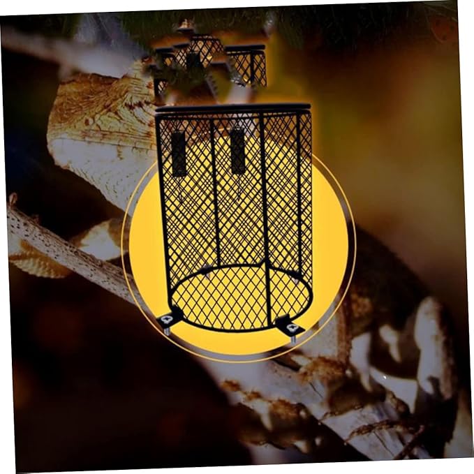 VANZACK Reptile Heating Lamp Shell Scald Lampshade for Terrarium Lighting Heat Dissipation for Reptile Habitats