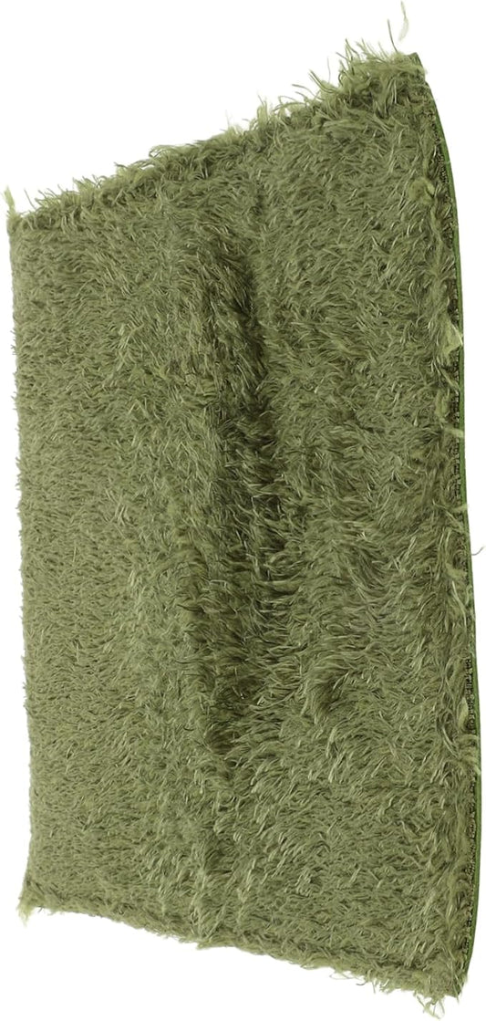 WOONEKY Reptile Carpet Mat for Tortoise Enclosure Gecko Tank Rug Reptile Bedding Lizard Habitat Liner Easy to Clean