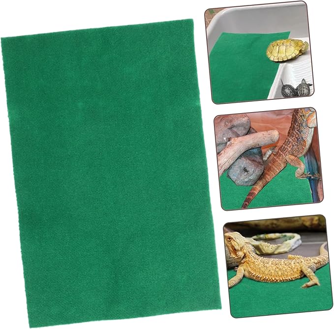 balacoo Reptile Pad Warm Pet Sleeping Cushion for Tortoises Lizards and Spiders and Safe Reptile Mat for Climbing and Resting