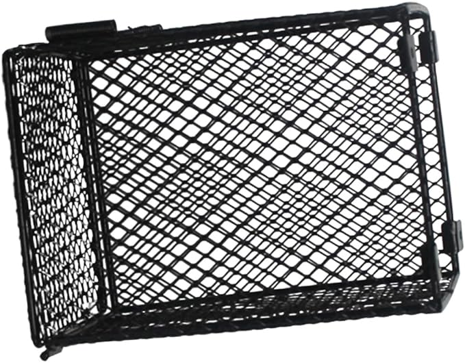 Happyyami Sturdy Iron Reptile Heater Guard Daylight Lampshade for Tortoise Habitat