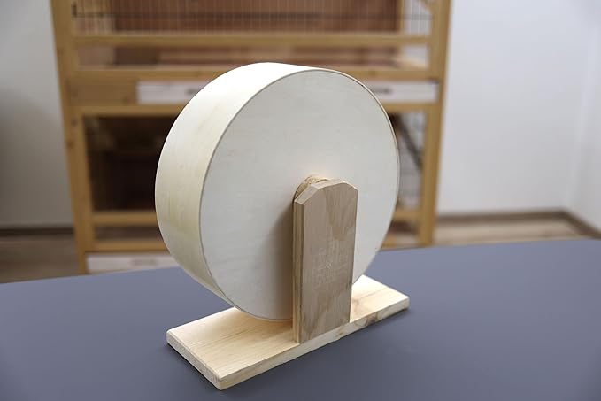 Kerbl Hamster Wood Wheel, Ø 29cm, Brown