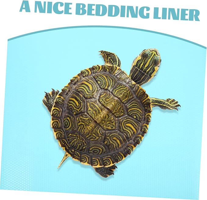 COLLBATH Crawling Carpet for Leopard Gecko Reptile Terrarium Accessories Eva Mat Portable Foldable Snake Lizard Turtle Bearded Dragon