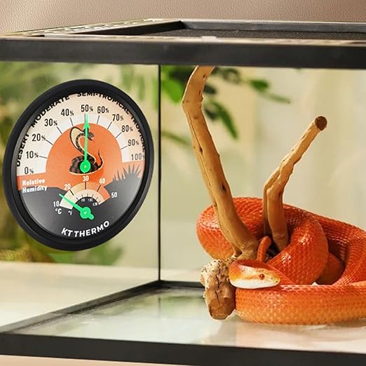 High Precisions Sensors Reptiles Thermo Hygrometer Temperatur for Ensuring Growth in Various Environment Accurate Temperature Monitors