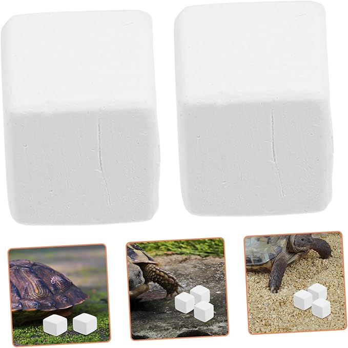 Happyyami 6pcs Crab Substrate Reptile Habitat Accessories Natural for Climbing Safe Chewing Toy for Small Pets