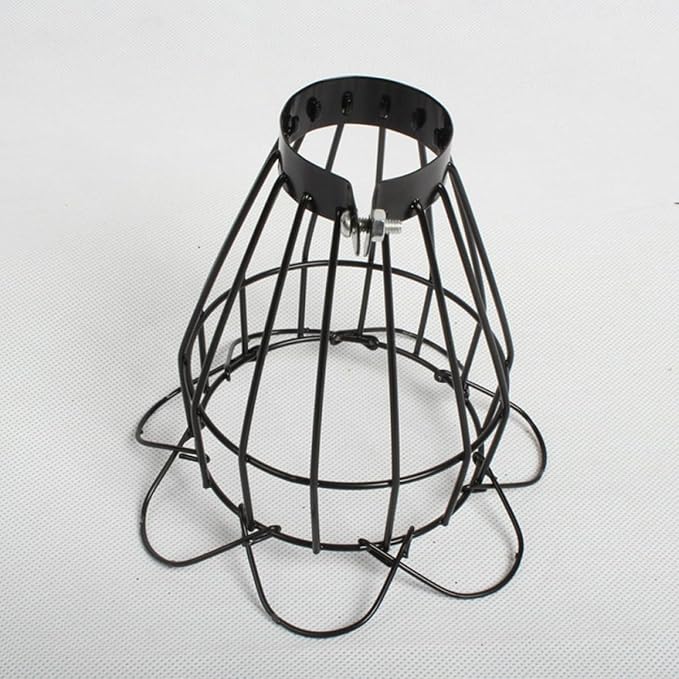 SOLUSTRE 2pcs Terrarium Heat Lamp Cover Reptile Tank Lampshade Dome Shaped Bulb Shade for Reptile