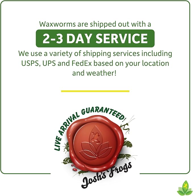 Josh's Frogs Waxworms (1000 Count)