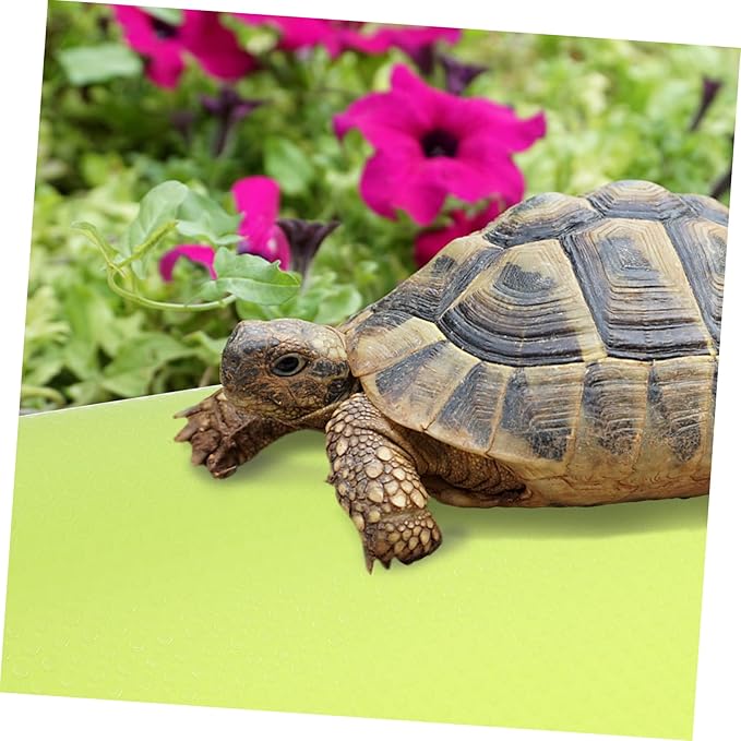 VICASKY Reptile Carpet Mat for Terrarium Soft Substrate Liner for Leopard Lizard Snake and Tortoise Lightweight Easy to Cut Portable Reptile Tank Accessory