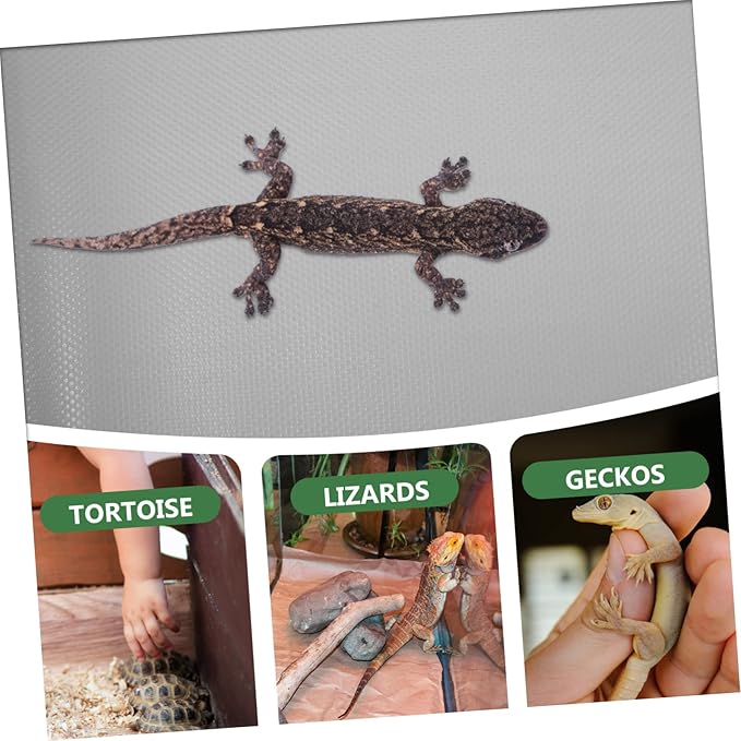 Reptile Carpet Liner Mat for Terrarium Bedding for Bearded Dragons Snakes Tortoises Comfortable Breathable Substrate for Active Reptile Tanks