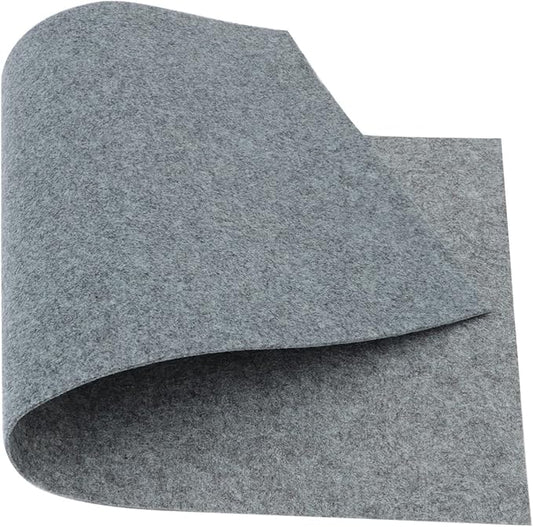 Abaodam Terrarium Carpet Mat for Reptiles Cuttable Substrate Liner Soft and Safe Bedding for Tortoises Snakes and Lizards Grey Water-Absorbent Design