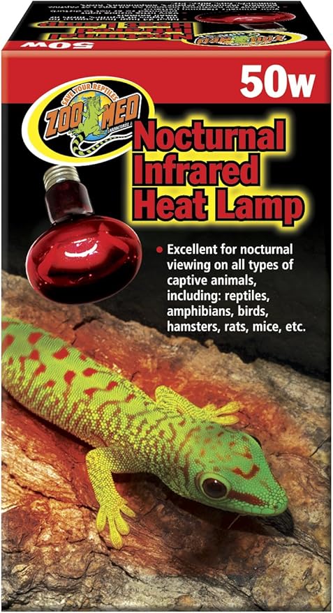 Zoo Med Nocturnal Infrared Heat Lamp 50 Watts