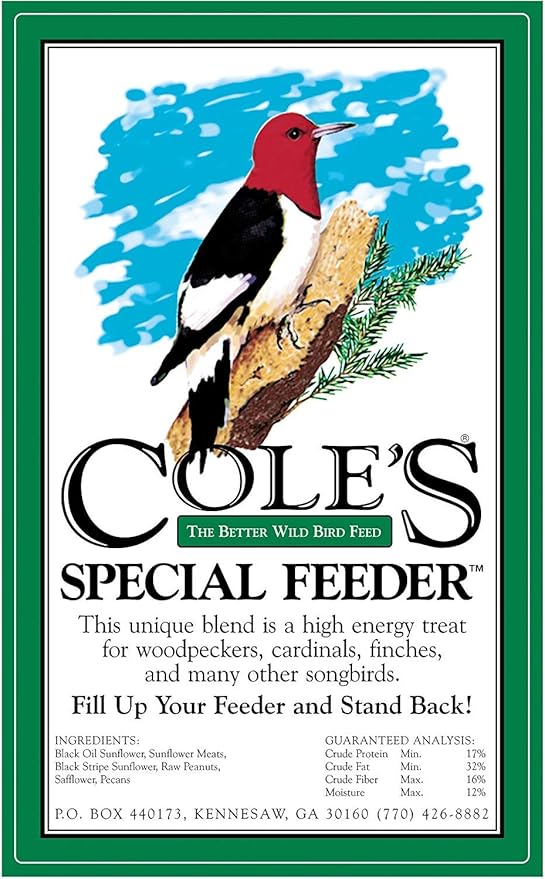 Coles Wild Bird Products Special Feeder Bird Food 20 lb (Pack of 2)