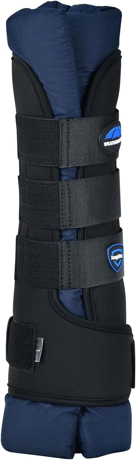 WeatherBeeta Tough-Tec Stable Boot Wraps, Black/Navy, Small